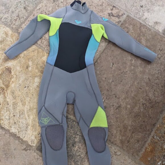GENUINE QUIKSILVER RoxySynchro GBS Wetsuit 3/2mm SIZE 4 - Picture 2 of 3